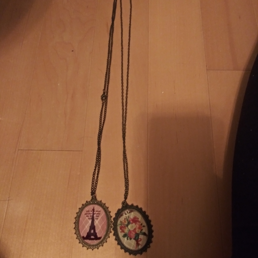 2 necklaces